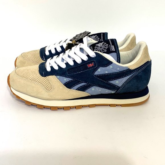 mita Sneakers X Reebok Classic NIB R12 V48193 With Glow in the Dark Star SZ 9.5 main image 6
